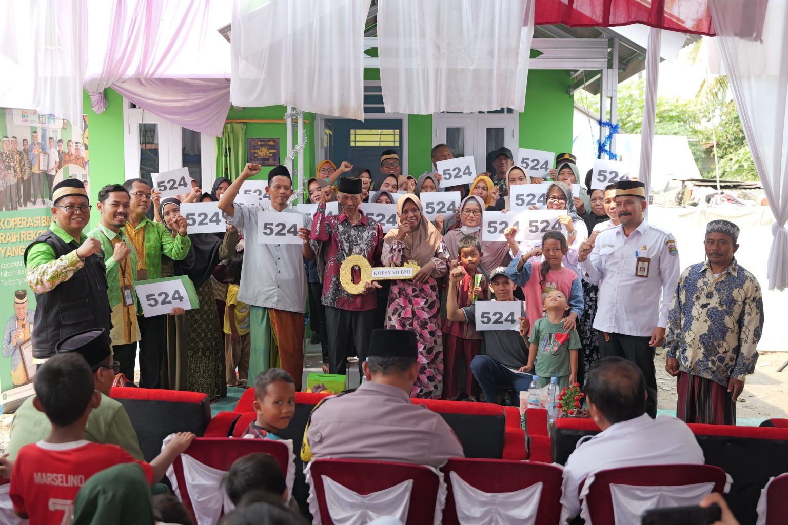 Kolaborasi Kopsyah BMI dan PIK 2 Serahkan Rumah Gratis ke-524 untuk Warga Tangerang