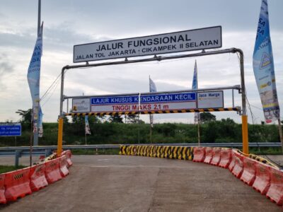 Arus Balik Libur Idulfitri, Jasa Marga Siapkan Jalur Fungsional Jalan Tol Jakarta-Cikampek II Selatan