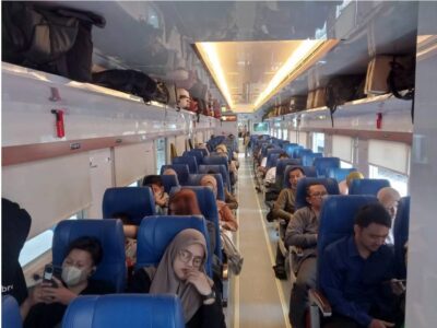 Hari Lebaran, 984.186 Masyarakat Bepergian Menggunakan Kereta