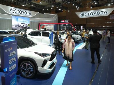 Penjualan Mobil Toyota di Seluruh Dunia Capai 1,54 juta unit