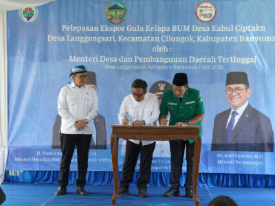 BUMDes Kabul Ciptaku Ekspor Perdana Gula Kelapa ke Hungaria, Tembus Rp586 Juta