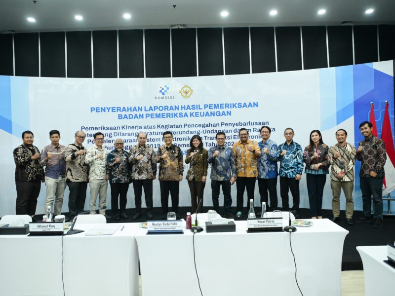Komdigi–BPK Perkuat Sinergi Lawan Konten Negatif, Tangani 1,3 Juta Kasus Judi Online