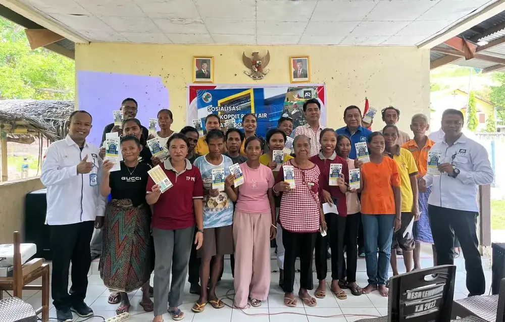 Membangun Kemandirian Finansial dari Akar Rumput: Kolaborasi Kopdit Pintu Air dan Pemdes Lewomada