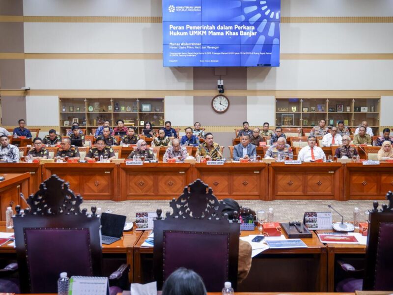 Menteri UMKM Minta Penegakan Hukum Pidana Jadi Opsi Terakhir untuk Pelanggaran UMKM