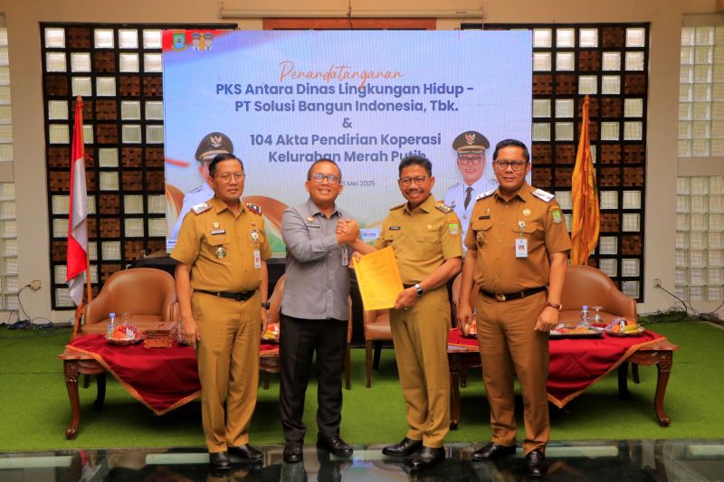 Pemkot Tangerang Resmikan 104 Koperasi Merah Putih di Seluruh Kelurahan