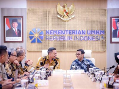 Kementerian UMKM dan Kemenparekraf Bahas Sertifikat HKI sebagai Jaminan KUR untuk Ekonomi Kreatif