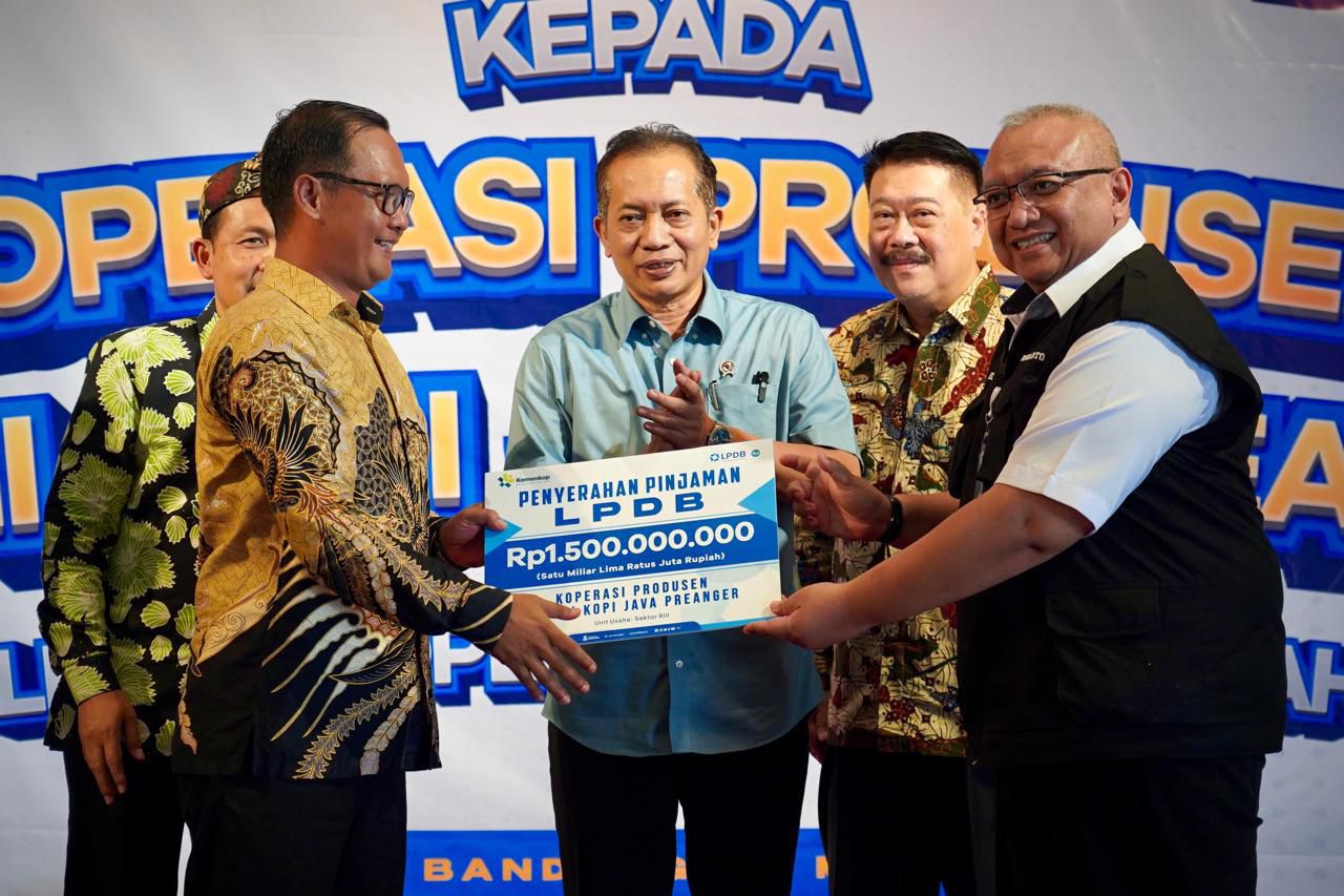 Kemenkop Gelontorkan Dana LPDB untuk Koperasi Kopi Java Preanger, Bukti Dukungan Ekonomi Kerakyatan