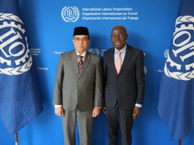 Indonesia dan ILO Sepakat Perkuat Kerja Sama Strategis di Sektor Ketenagakerjaan