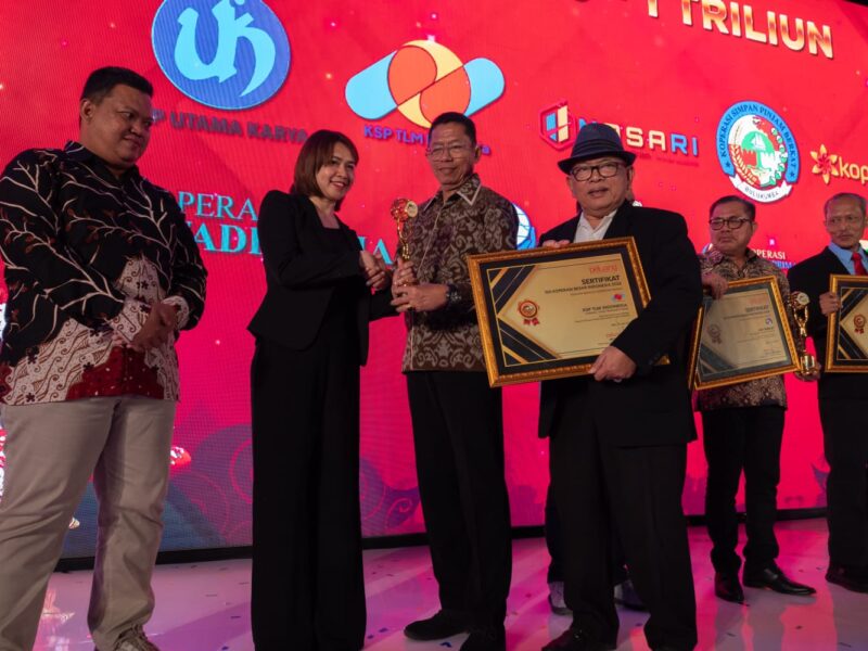 KSP TLM Indonesia Raih Penghargaan 100 Koperasi Besar 2025 Berkat Kinerja dan Kolaborasi Berkelanjutan