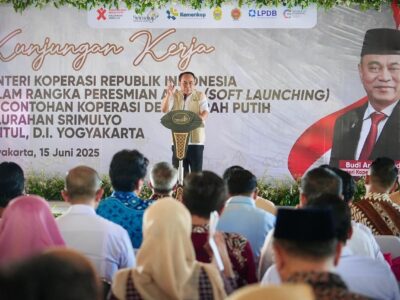 Srimulyo Jadi Percontohan Kopdes/Kel Merah Putih Tingkat Nasional