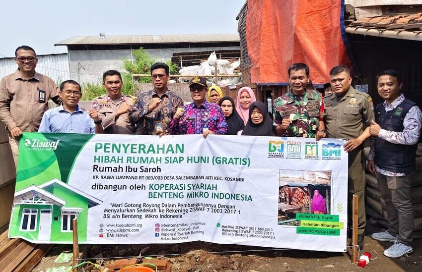 Program Hibah Rumah Kopsyah BMI Sasar Warga Tak Mampu di Subang dan Tangerang