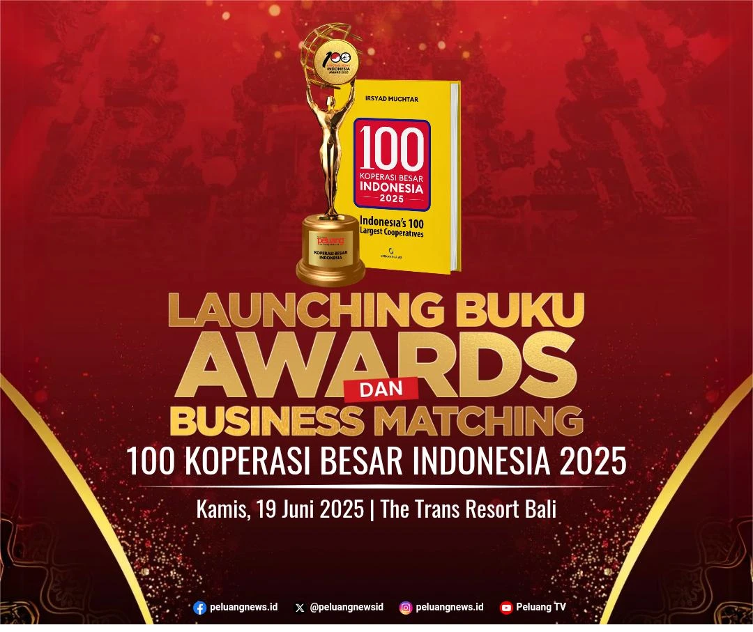 100 Koperasi Besar Indonesia 2025 Diluncurkan: Total Aset Capai Rp96,5 Triliun