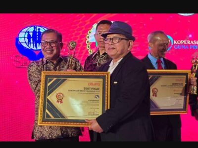KSP Berkat Bulukumba Raih Penghargaan Bergengsi, Masuk 100 Koperasi Besar Indonesia