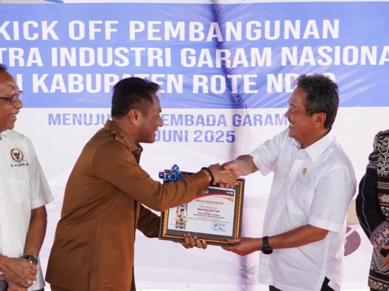 Pemerintah Bangun Kawasan Industri Garam Nasional
