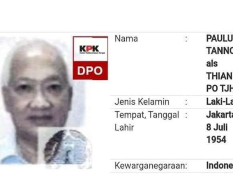 Indonesia Minta Singapura Tolak Penangguhan Penahanan Buronan e-KTP Paulus Tannos