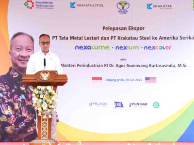 Ekspor Baja Indonesia Tembus Amerika Serikat