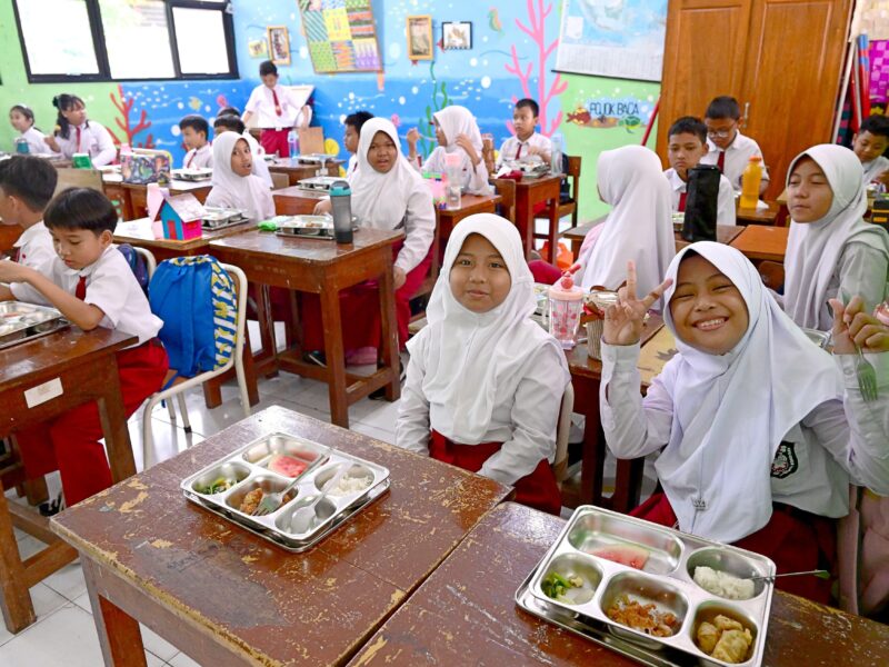Program Makan Bergizi Gratis. Foto: setneg.go.id