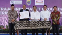Kewirausahaan Mandiri dan Kemitraan Indomaret Group dan Kabupaten Batang* di Pendopo Kabupaten Batang, Jawa Tengah, Jumat (25/7).