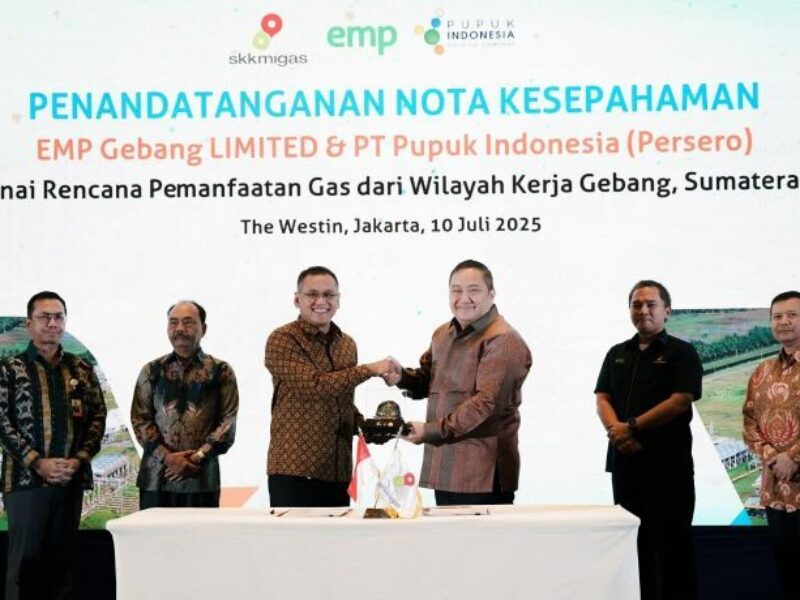 Pupuk Indonesia Teken MoU dengan EMP, Amankan Gas dan Dukung Produksi Ammonia Ramah Lingkungan