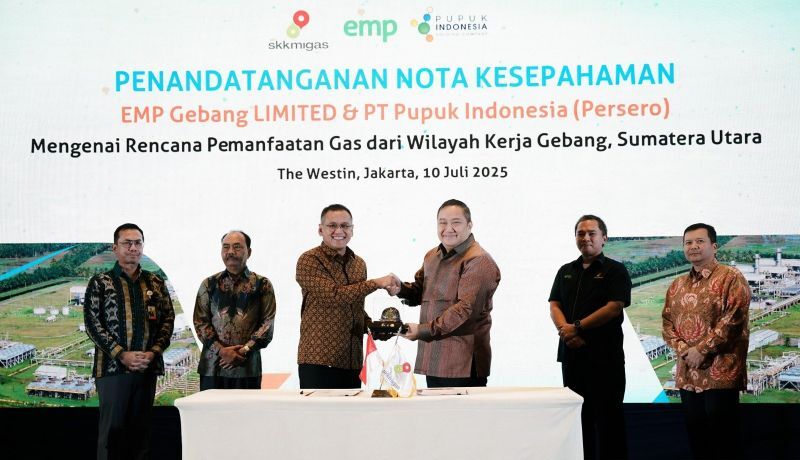 Pupuk Indonesia Teken MoU dengan EMP, Amankan Gas dan Dukung Produksi Ammonia Ramah Lingkungan