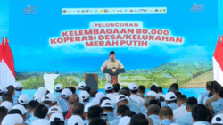 Kopdes/Kel Merah Putih Resmi Meluncur, Presiden: Koperasi Senjata Rakyat Menuju Kedaulatan Ekonomi