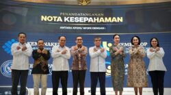 Penandatanganan Nota Kesepahaman Kementerian Koperasi dan Kementerian-Kementerian.