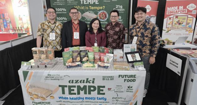 Pelaku usaha Indonesia sukses mempromosikan tempe sebagai makanan kaya nutrisi atau superfood dalam pameran dagang Summer Fancy Food Show (SFFS) 2025.