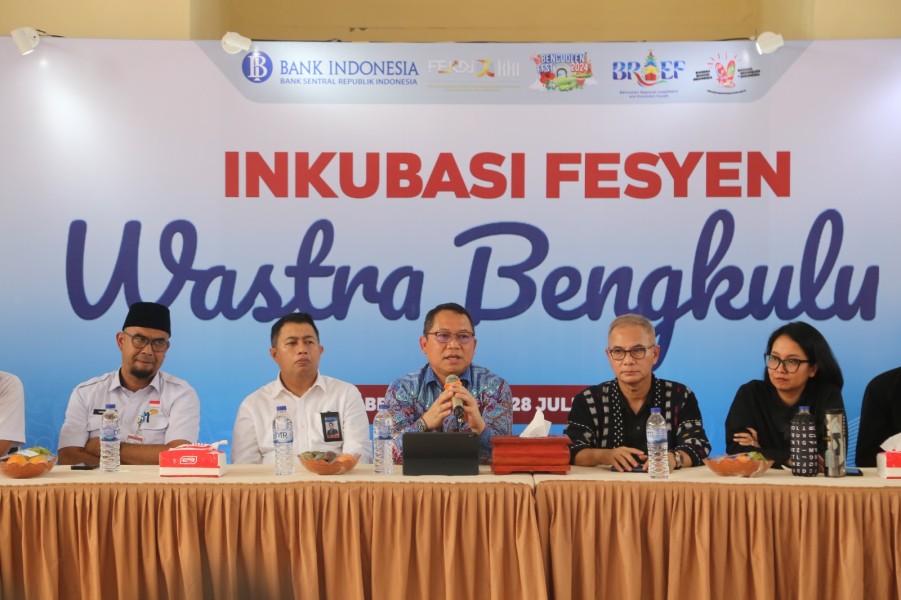 BI Dorong UMKM Bengkulu Kembangkan Wastra Lokal untuk Tembus Pasar Global