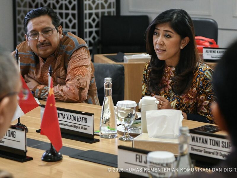 Menkomdigi Meutya Hafid.