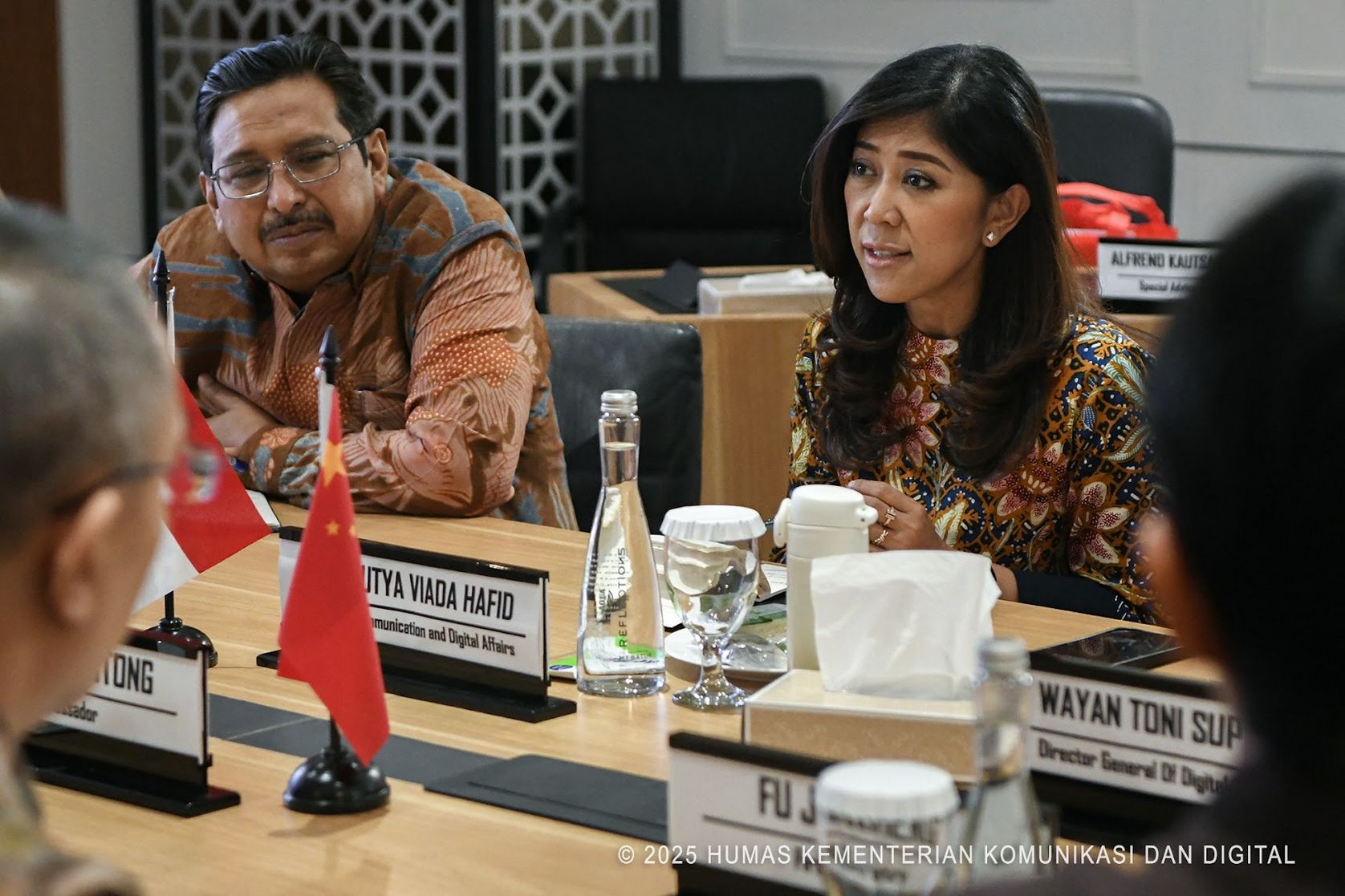 Menkomdigi Meutya Hafid.