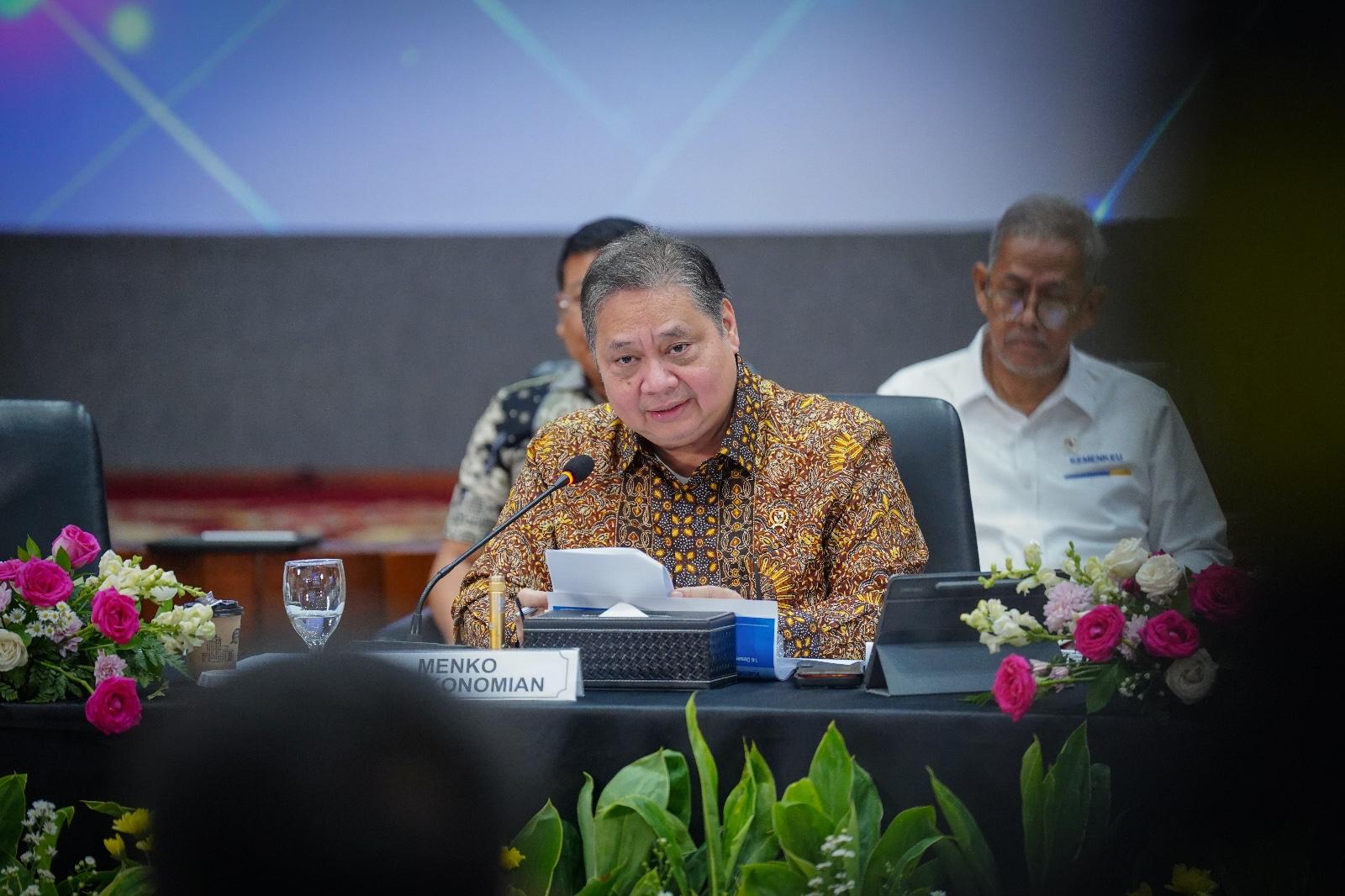 Menteri Koordinator Bidang Perekonomian Airlangga Hartarto