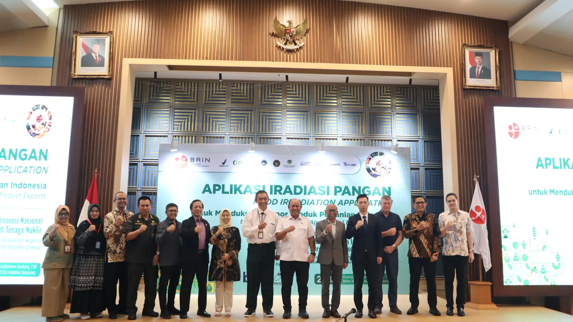 Organisasi Riset Tenaga Nuklir (ORTN) Badan Riset dan Inovasi Nasional (BRIN) menggelar Focus Group Discussion (FGD) bertema “Aplikasi Iradiasi Pangan untuk Mendukung Ekspor Produk Pertanian Indonesia”