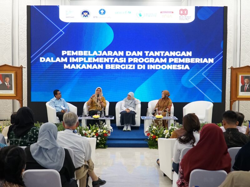 Forum Internasional: Pembelajaran Global dalam Pemberian Makanan Bergizi.