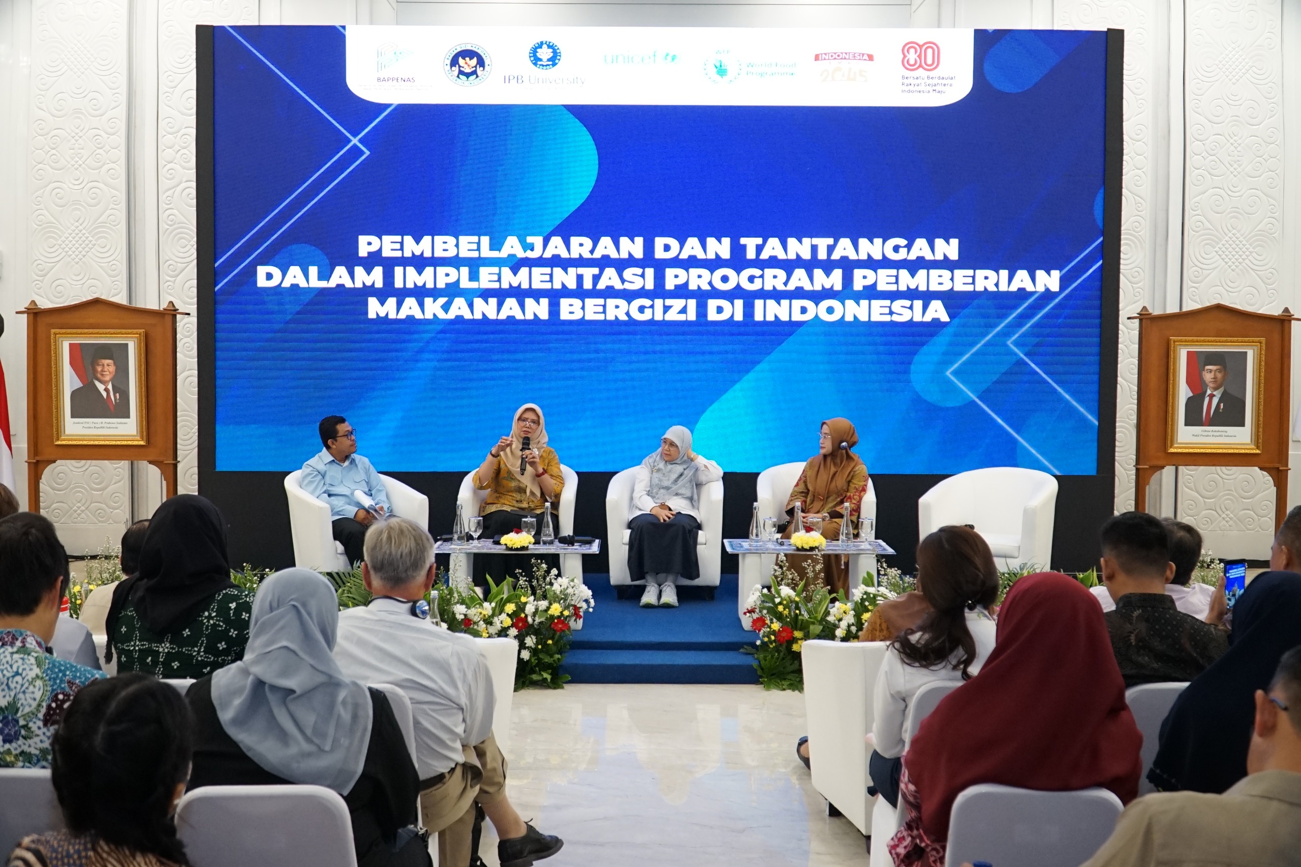 Forum Internasional: Pembelajaran Global dalam Pemberian Makanan Bergizi.