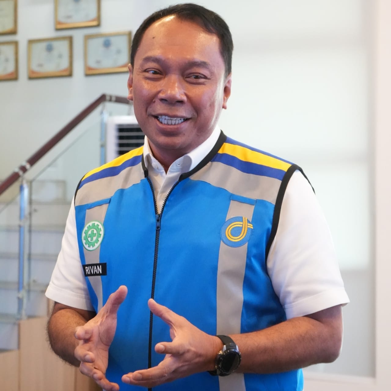 Direktur Utama Jasa Marga Rivan Achmad Purwantono. 