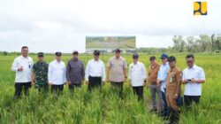 Kementerian Pekerjaan Umum (PU) terus berkomitmen dalam mendukung program swasembada pangan.