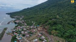 Kementerian Pekerjaan Umum (PU) memperkuat infrastruktur pengendali sedimen di wilayah rawan bencana Gunung Gamalama, Maluku Utara.