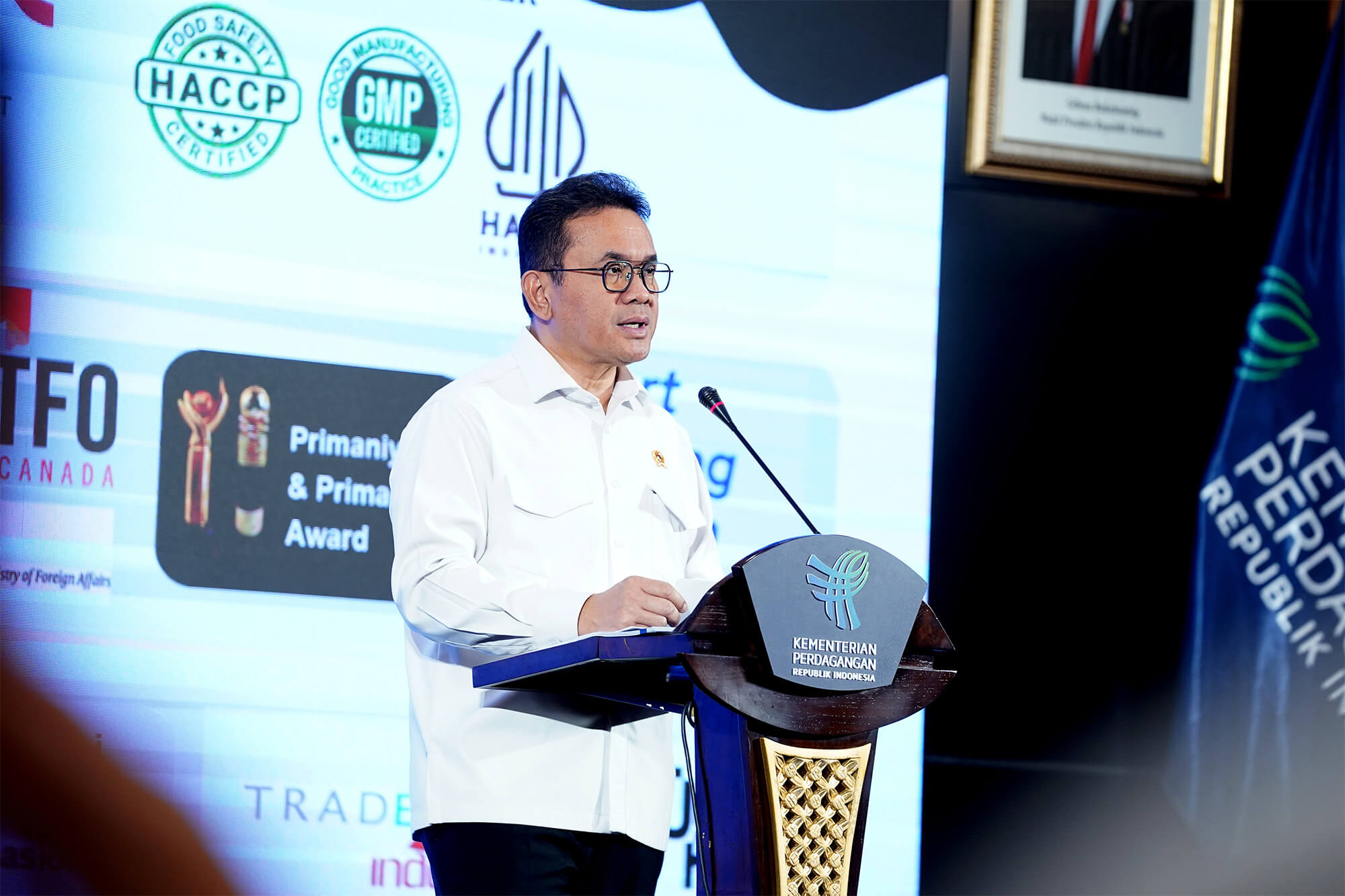 Menteri Perdagangan Budi Santoso.