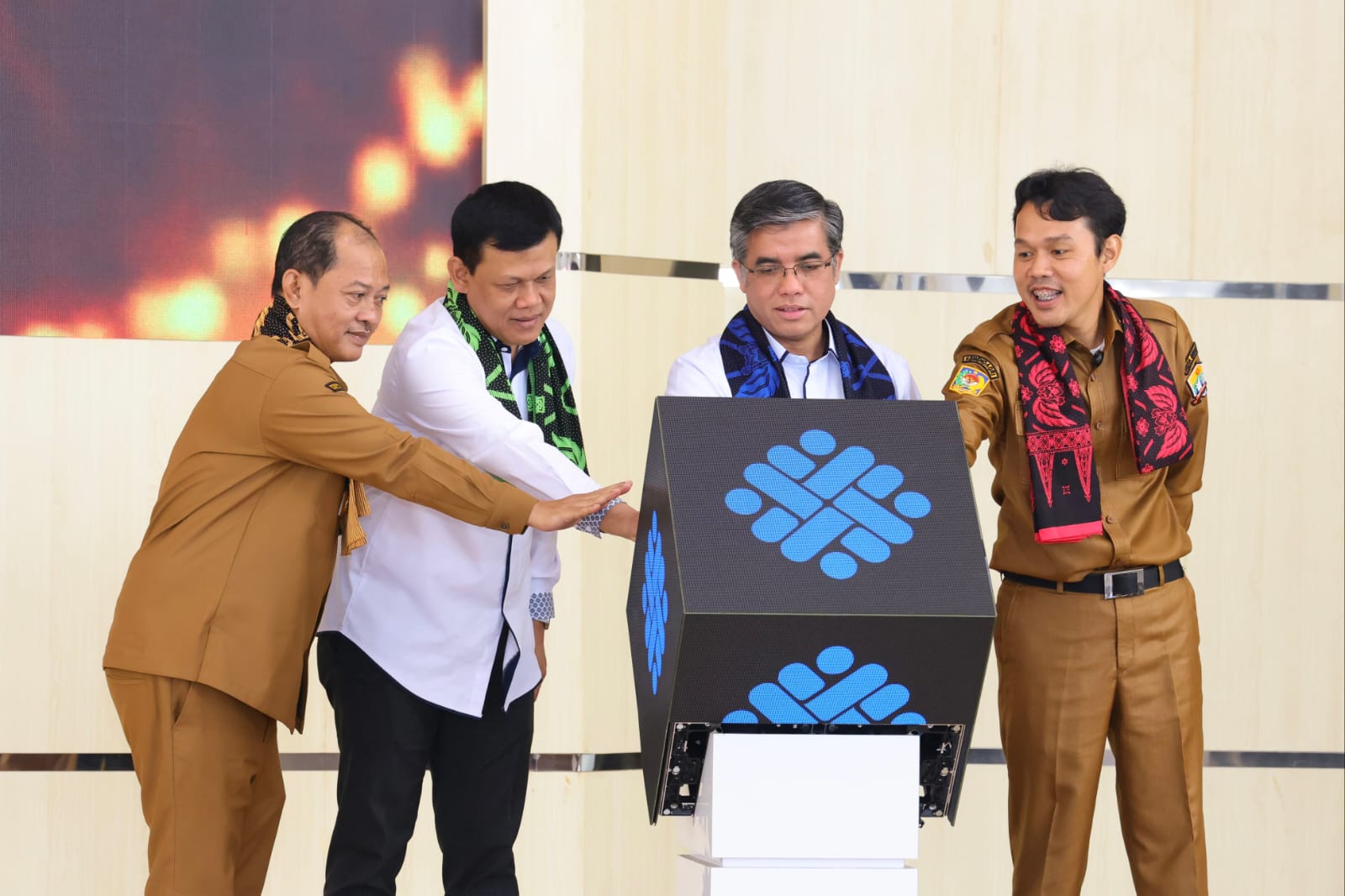 Menaker Yassierli membuka program Project Based Learning (PBL) Smart Sector di Balai Besar Pelatihan Vokasi dan Produktivitas (BBPVP) Serang, Banten, pada Senin (4/8/2025). 