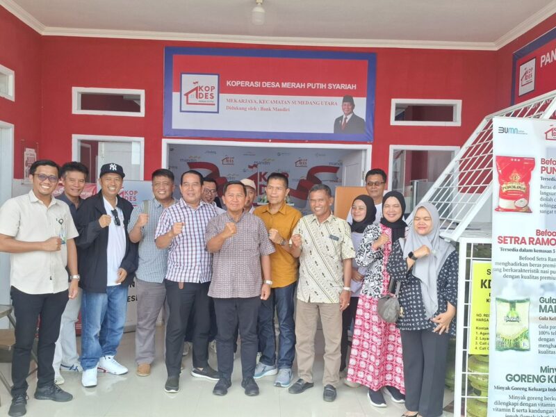 Koperasi Desa (Kopdes) Merah Putih Syariah Mekar Jaya .