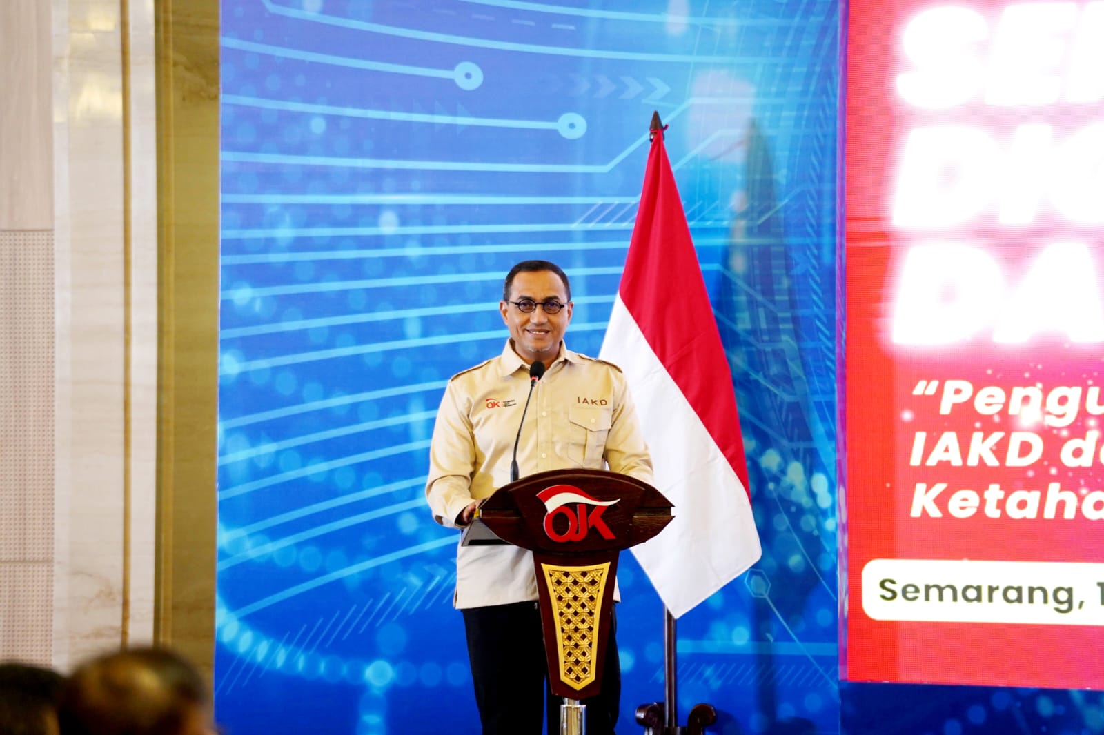 Kepala Eksekutif Pengawas Inovasi Teknologi Sektor Keuangan, Aset Keuangan Digital, dan Aset Kripto (IAKD) OJK, Hasan Fawzi.
