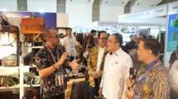 Pembukaan Indo Leather & Footwear (ILF) dan Indo Garment Textile (IGT) Expo 2025. Foto: Gema/Peluang