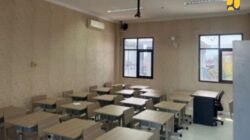 Bagian bangunan Sekolah Rakyat.