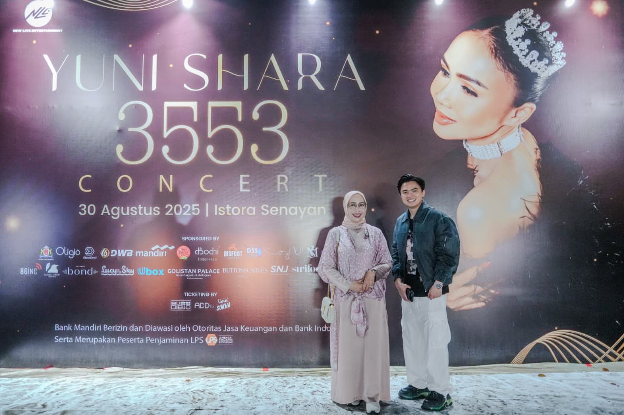 Ketua Umum Kadin DKI Jakarta, DIana Dewi dan Presiden Direktur New Live Entertainment, Heru Hermansyah. Foto: Gema/Peluang