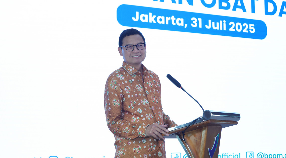 Kepala BPOM Taruna Ikrar. Foto: infopublik