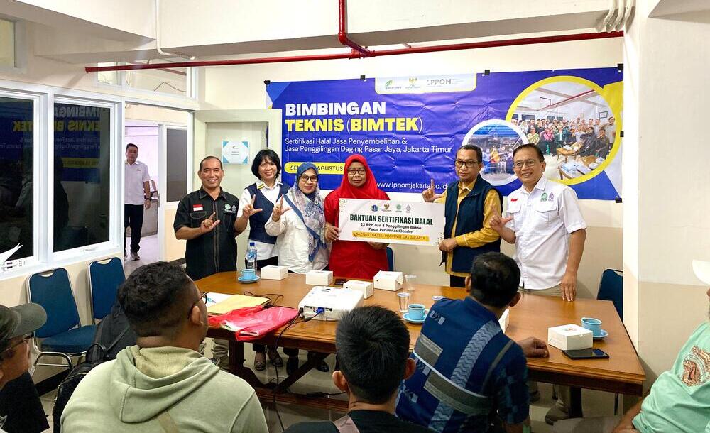 LPPOM-Baznas dan Pasar Jaya Percepat Sertifikasi Halal di Jakarta Timur