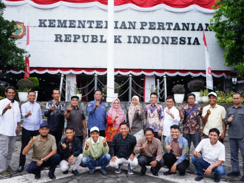 Acara Ramah Tamah Teladan Bidang Pertanian di Kantor Pusat Kementerian Pertanian (Kementan).