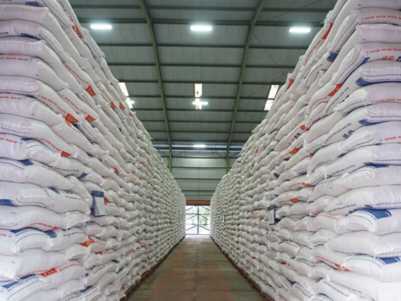 Stok beras di Bulog. Foto: pertanian.go.id