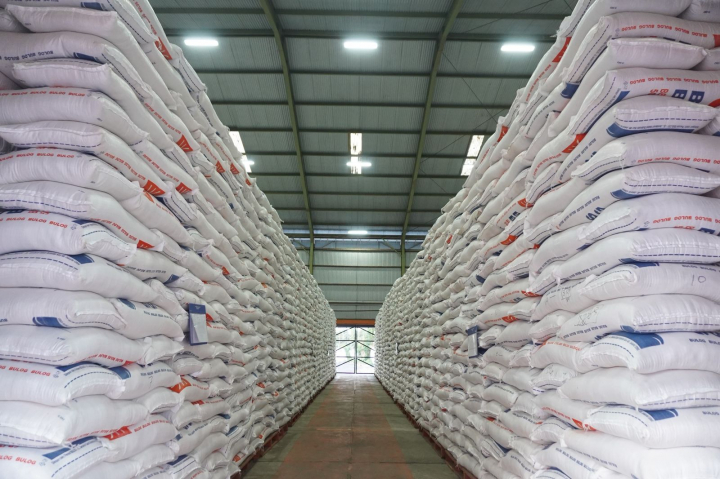 Stok beras di Bulog. Foto: pertanian.go.id