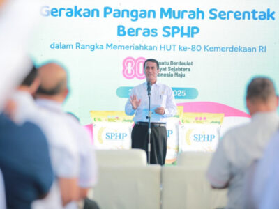 Stok Pangan Tertinggi, Mentan Siapkan 1,3 Juta Ton Beras